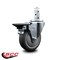 Service Caster 4'' Thermoplastic Rubber Wheel Swivel 3/4'' Square Stem Caster with Brake SCC-SQ20S414-TPRB-PLB-34 - alternate 3